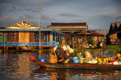 tonle sap village